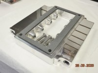 TBS-4366  EFI Billet  Injector Plate for  TBS-192  for Single Throttle or Enderle Injection